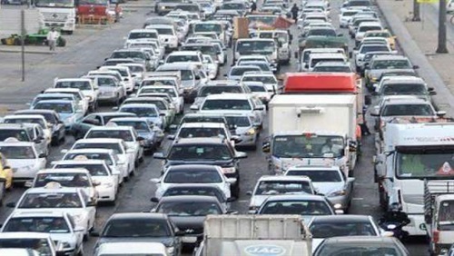 صورة أرشفية _ زحام مروري صورة أرشفية _ زحام مروري