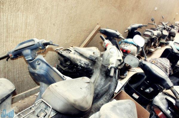 صورة أرشفية _ دراجات بخارية