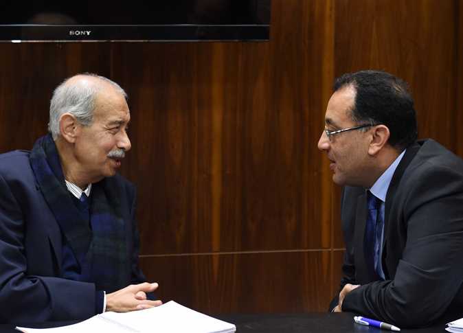 شريف اسماعيل ومصطفى مدبولي