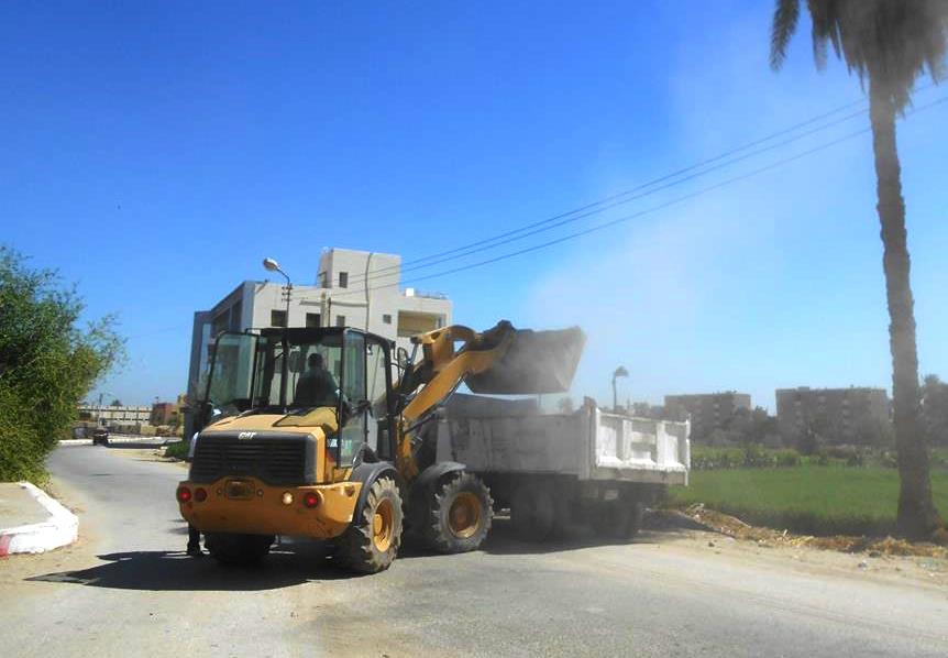 رفع 40 طن قمامة بجهينة