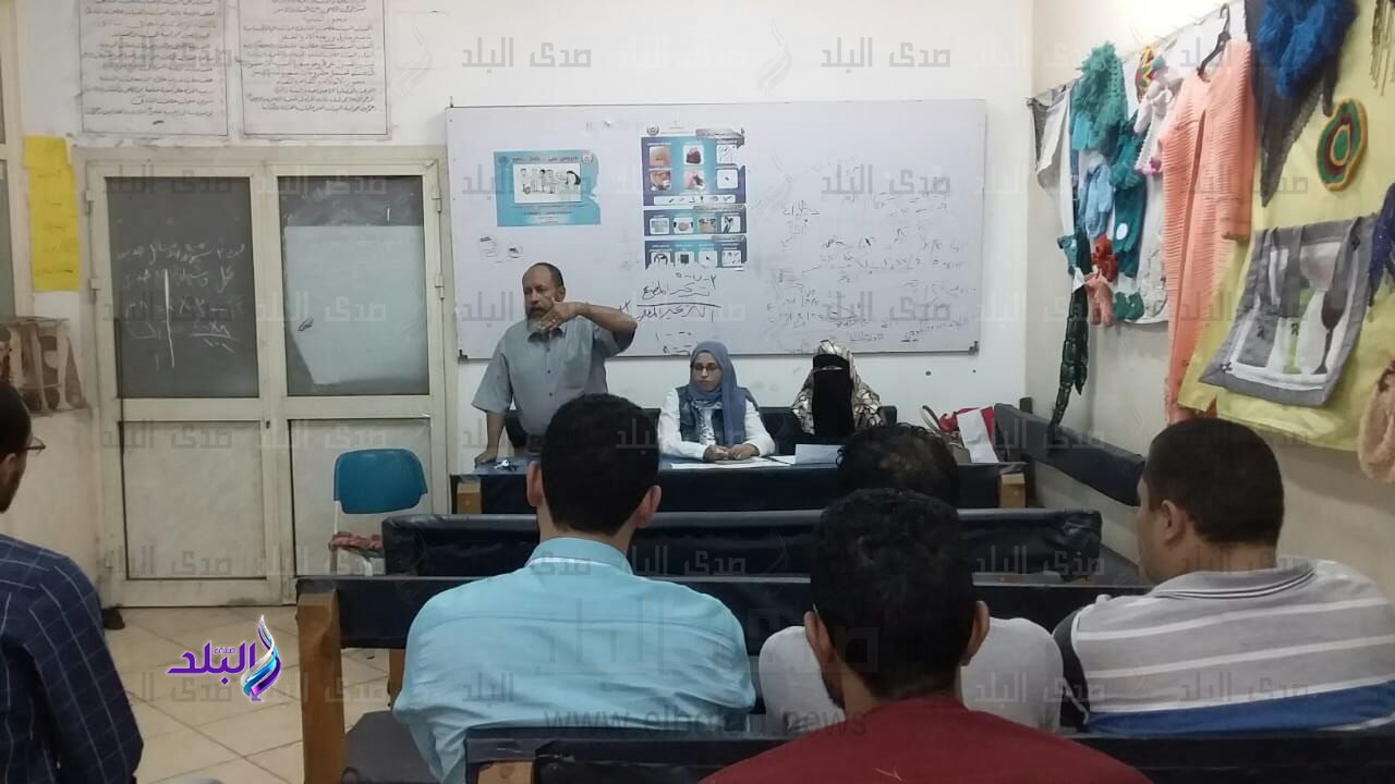 تدريبات بصحة أسوان للتدريب على طعم شلل الأطفال السولك .. صور