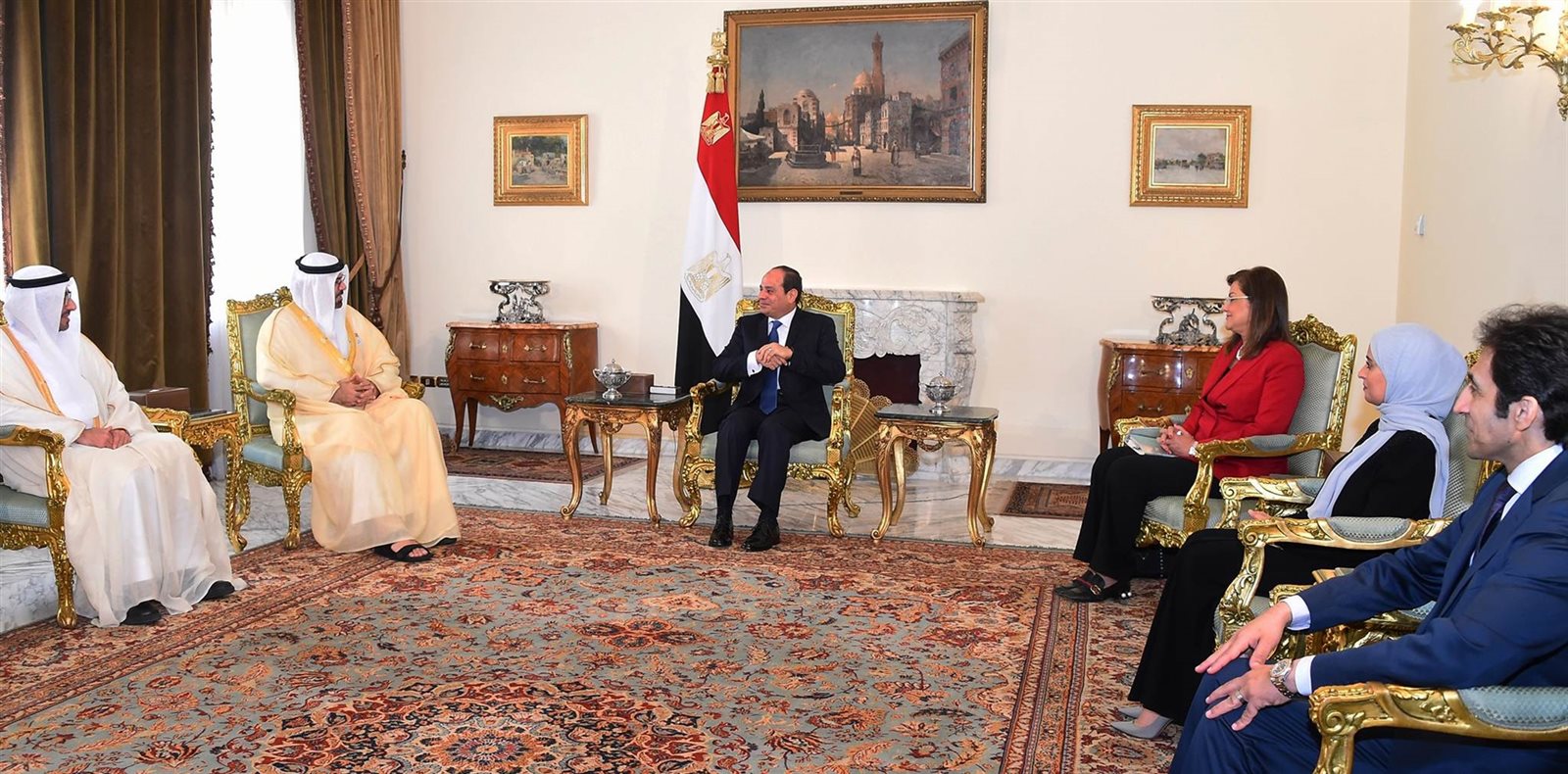 صورة من اللقاء 