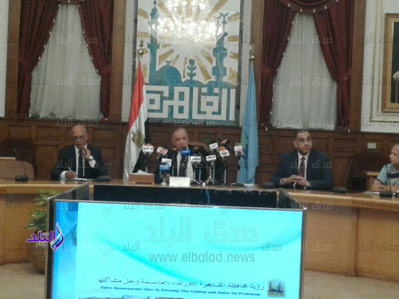 محافظ القاهرة يعلن برنامج إحتفالات العاصمة بعيدها القومي محافظ القاهرة يعلن برنامج إحتفالات العاصمة بعيدها القومي