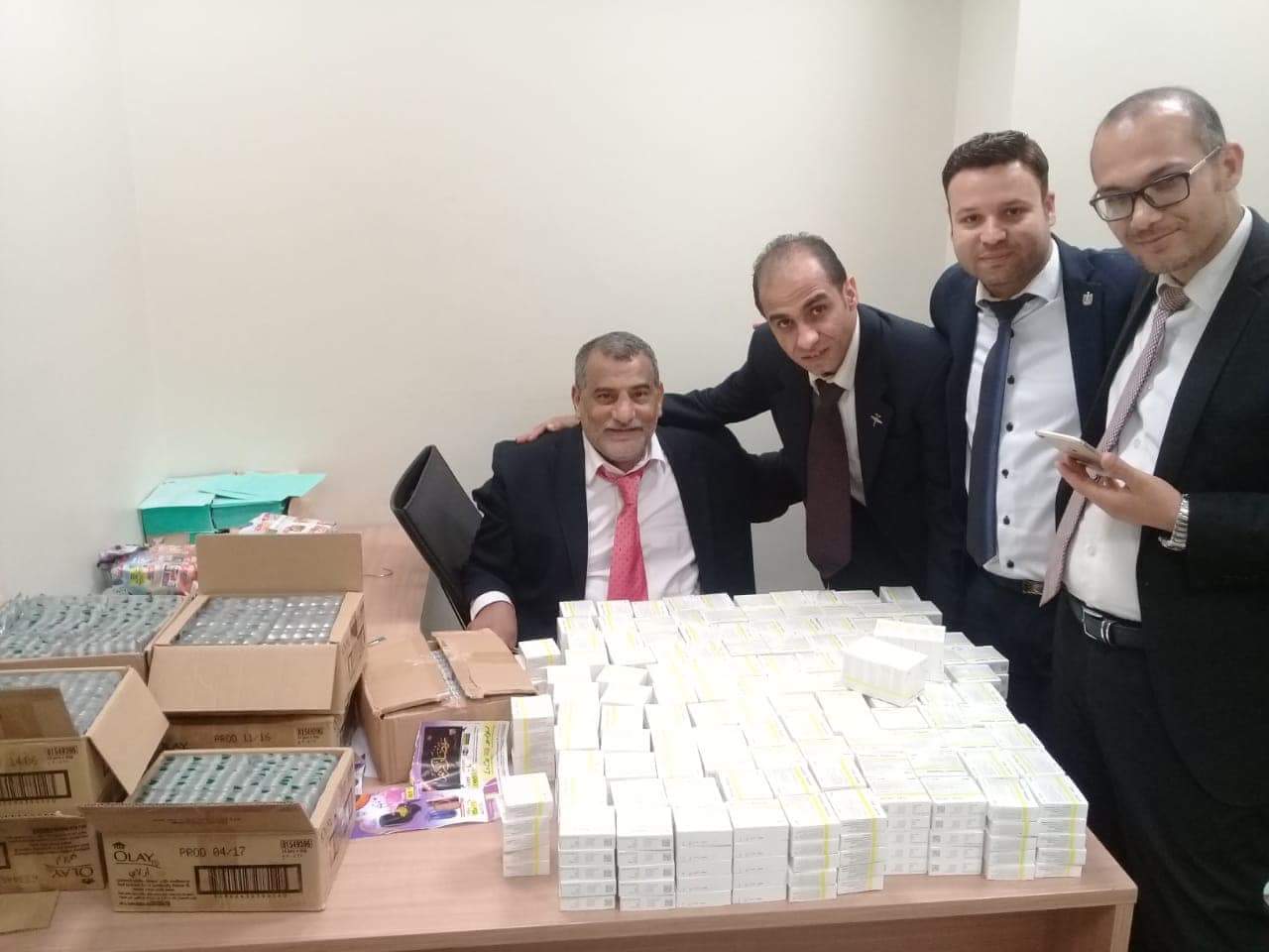 صورة من الضبطية صورة من الضبطية