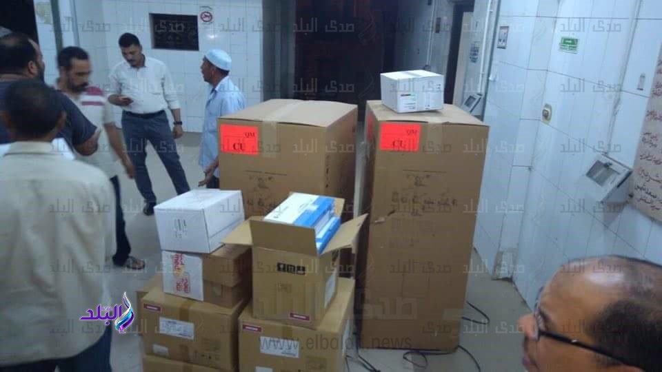 دعم مستشفى شربين باجهزة طبيه بقيمة 2 مليون جنيه