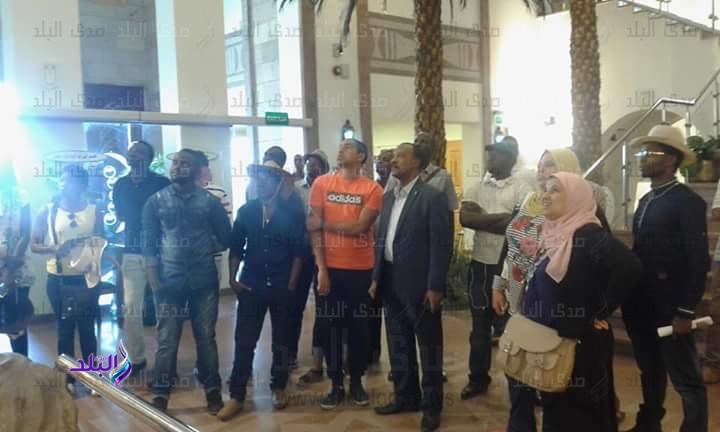 متحف النيل بأسوان يستقبل وفد متدربى هيدروليكا أحواض النيل متحف النيل بأسوان يستقبل وفد متدربى هيدروليكا أحواض النيل