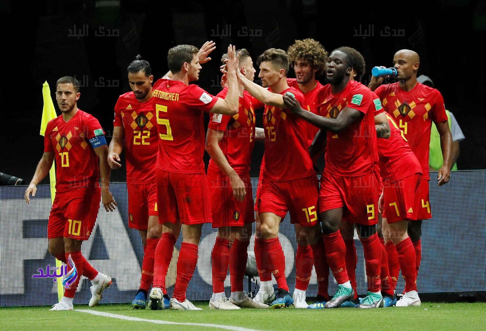 لاعبي منتخب بلجيكا 