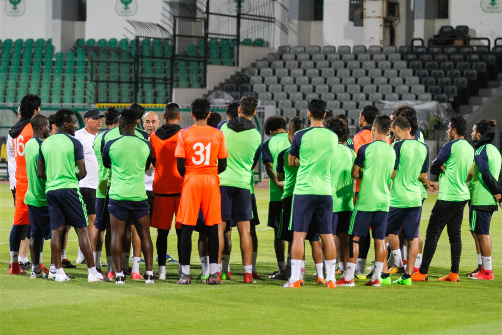 المصري يواجه منتخب دمياط للمرة الثانية استعداد لنهضة بركان