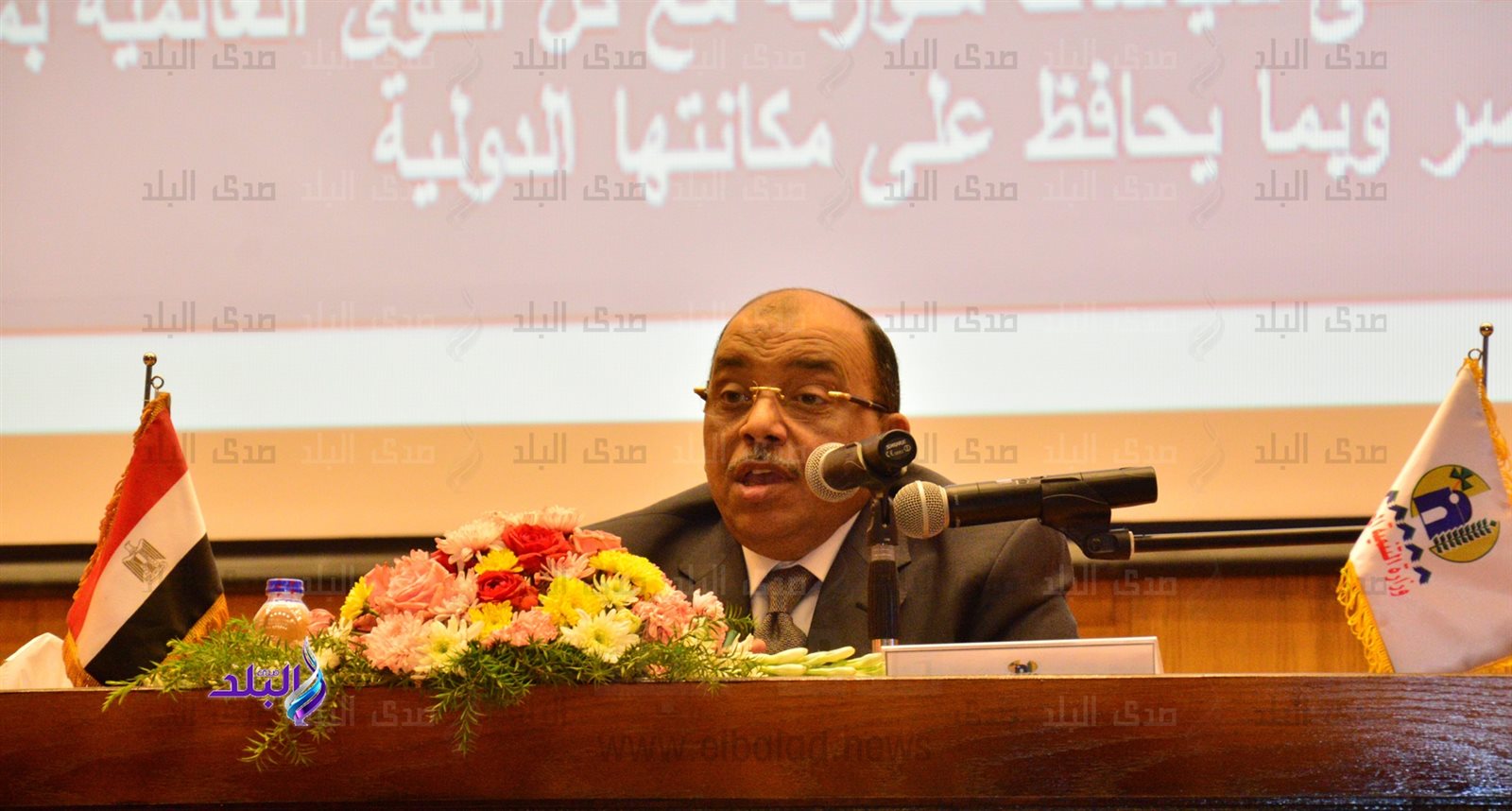 اللواء محمود شعراوى وزير التنمية المحلية