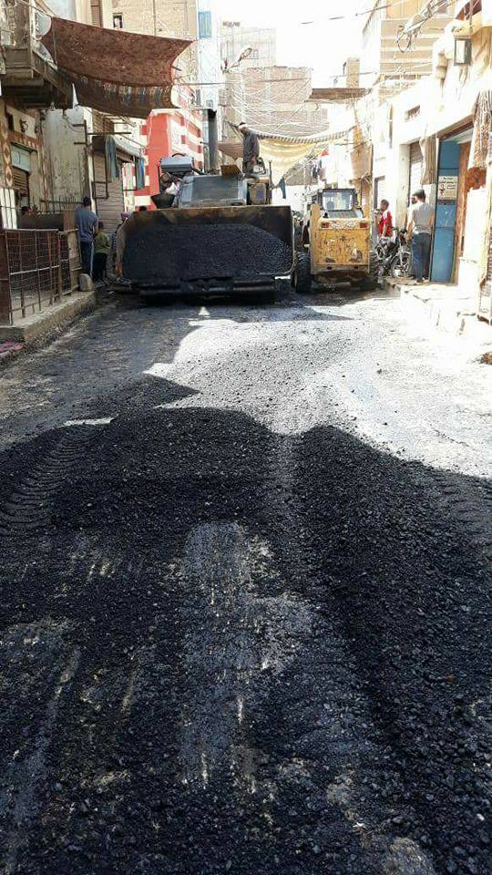 رصف وتطوير شوارع بحي شرق رصف وتطوير شوارع بحي شرق