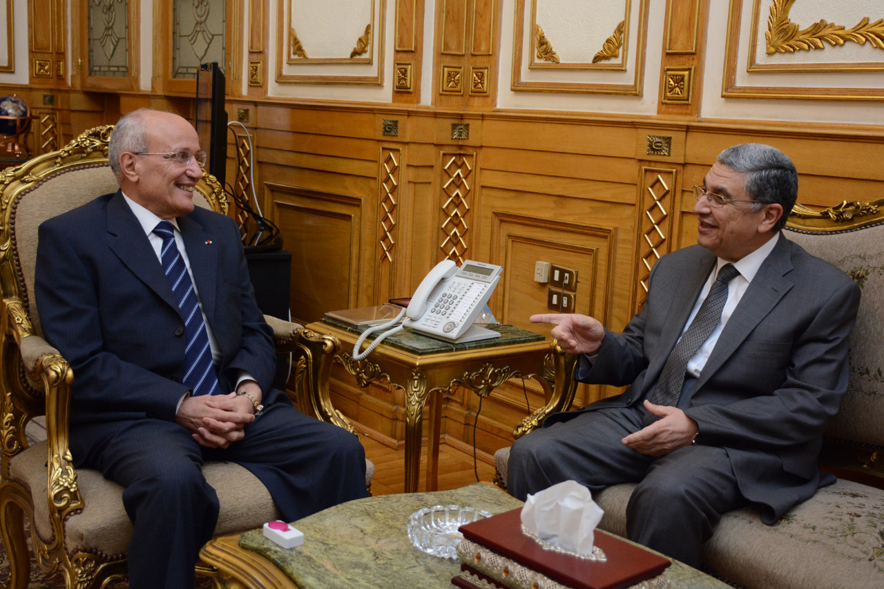 وزيرى الكهرباء والانتاج الحربى