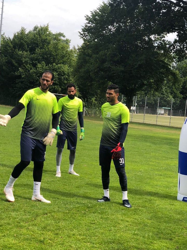 تدريب حراس الزمالك فى معسكر المانيا تدريب حراس الزمالك فى معسكر المانيا