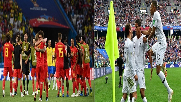 مباراة فرنسا وبلجيكا