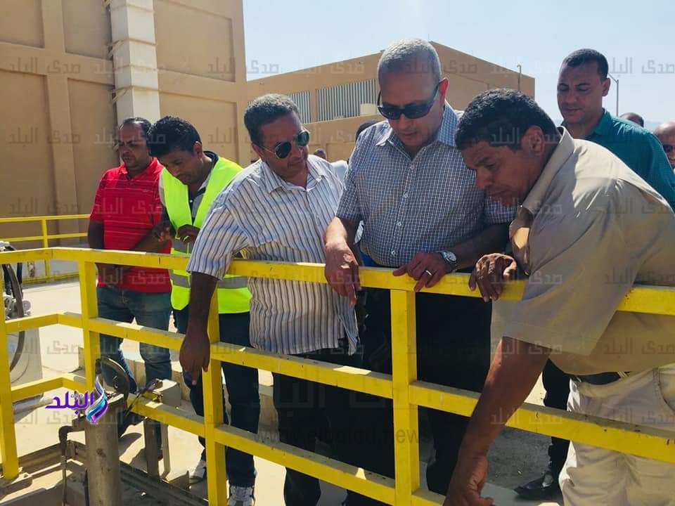 المهندس أحمد عزب رئيس مياه القناة