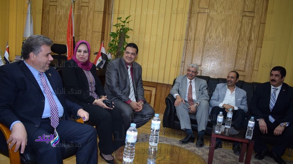 الدكتور السيد يوسف القاضي رئيس جامعه بنها