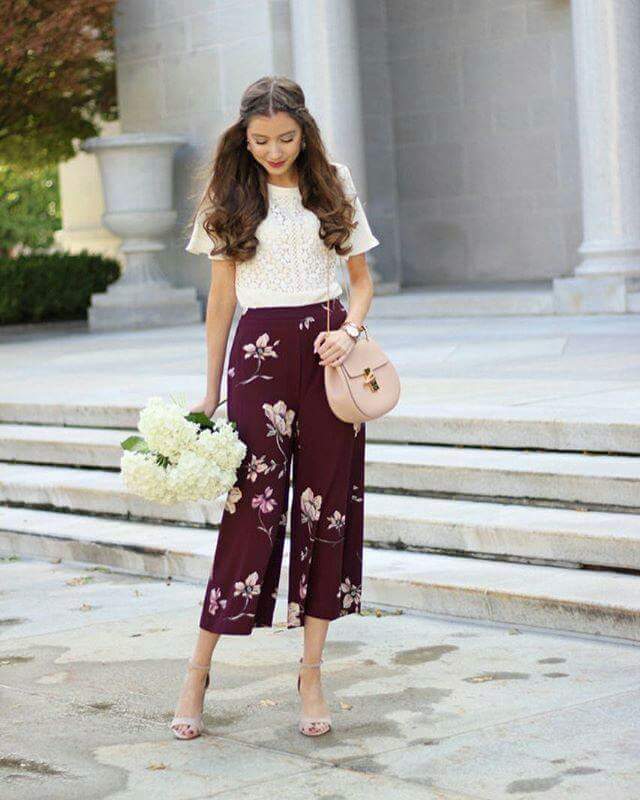 الـ wide leg pants البنطلونات برجلين واسعة الـ wide leg pants البنطلونات برجلين واسعة
