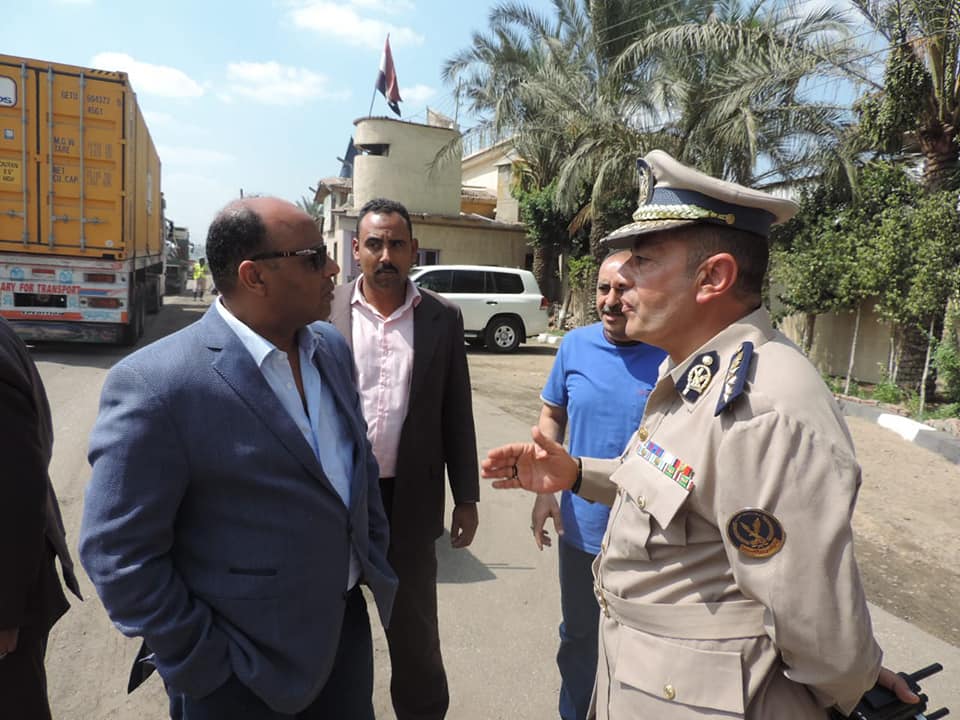 مدير أمن الغربية يتفقد الخدمات الأمنية بمرور دفرة