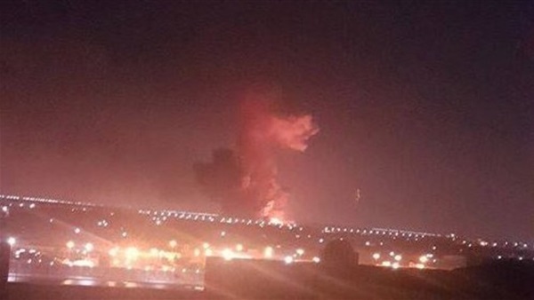 صورة من الانفجار صورة من الانفجار