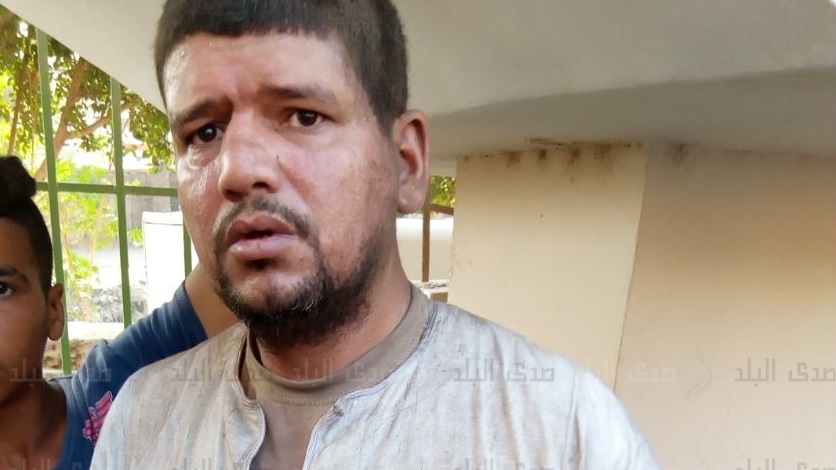 محمد حمدي أحد ركاب القطار