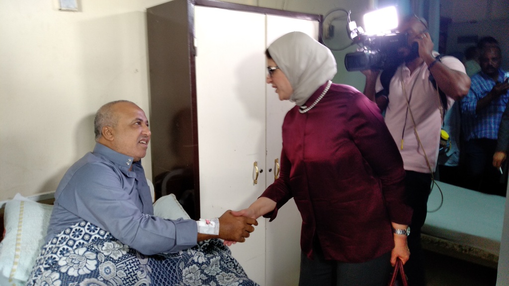 الدكتور هالة زايد وزيرة الصحة والسكان