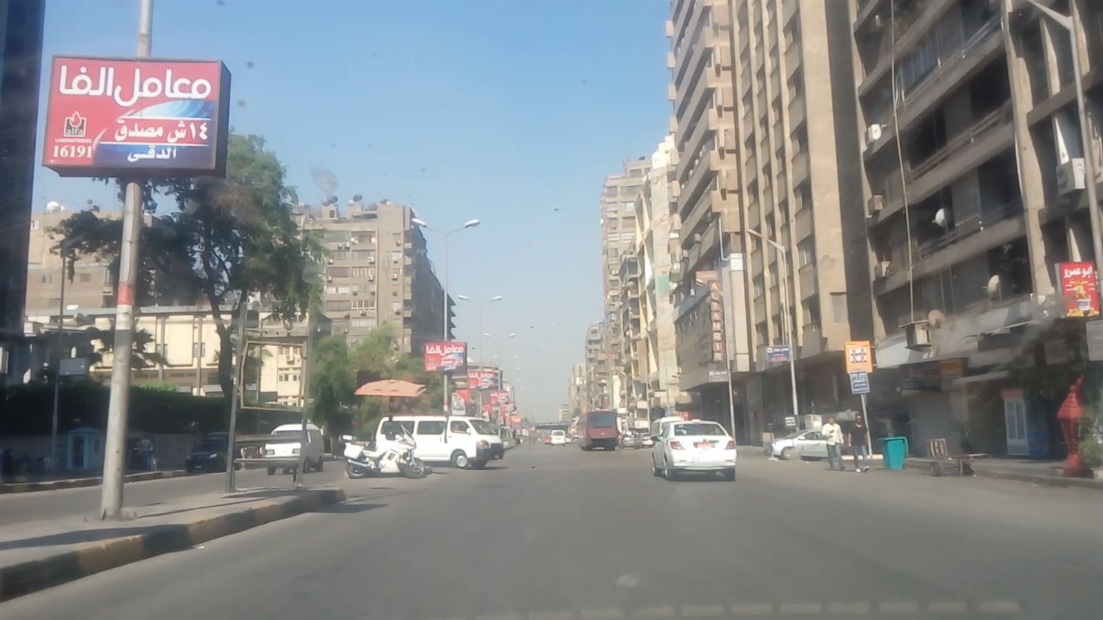 سيولة مرورية في شوارع القاهرة