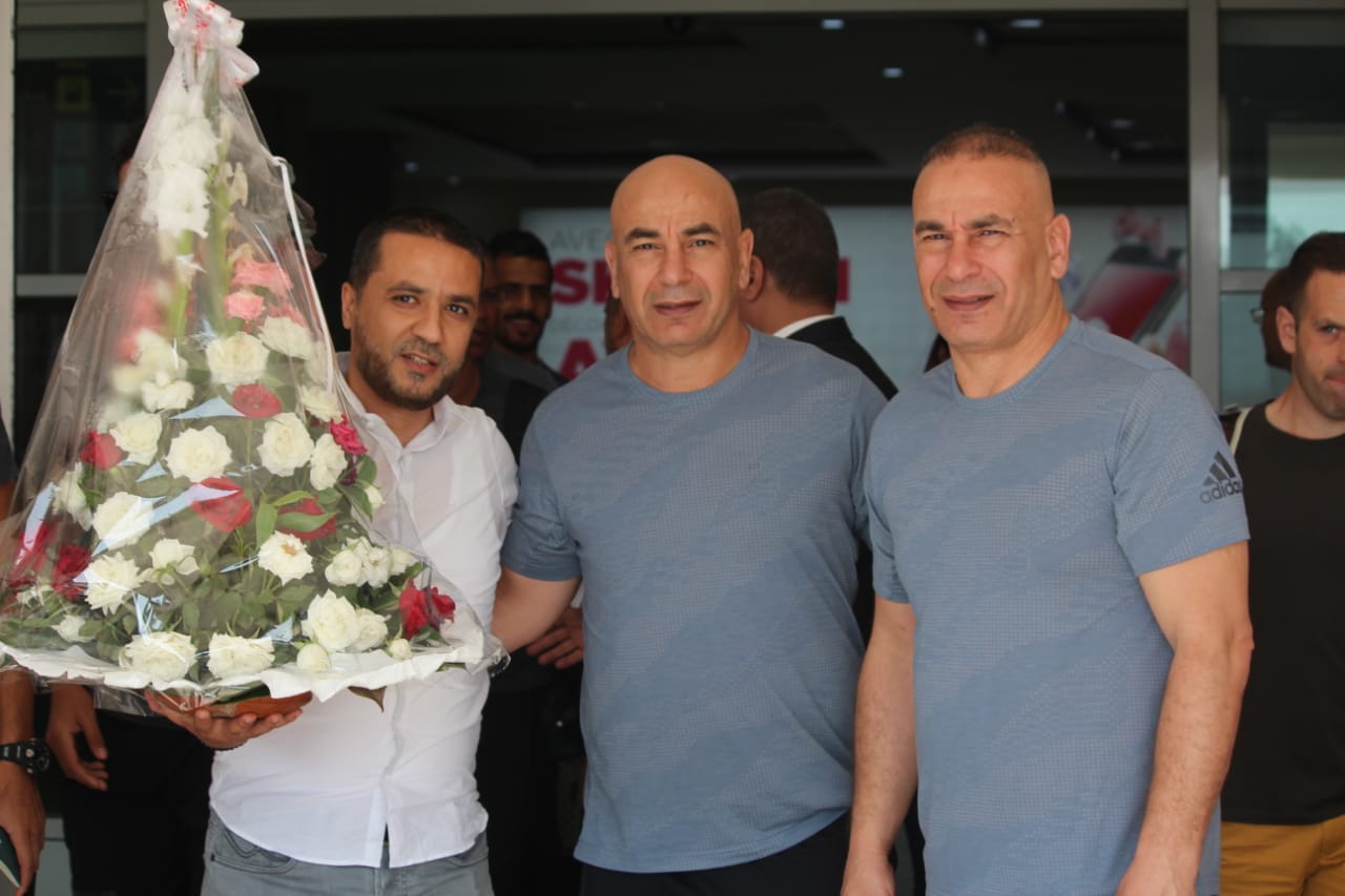 وصول فريق المصري إلى الدار البيضاء بالمغرب