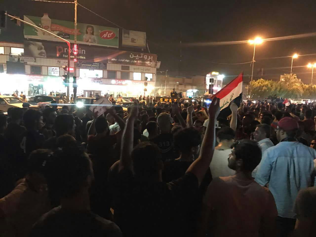  تجدد التظاهرات في بابل