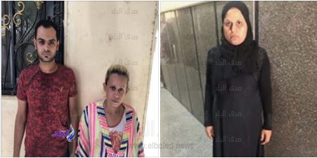 المتهمين عقب ضبطهم