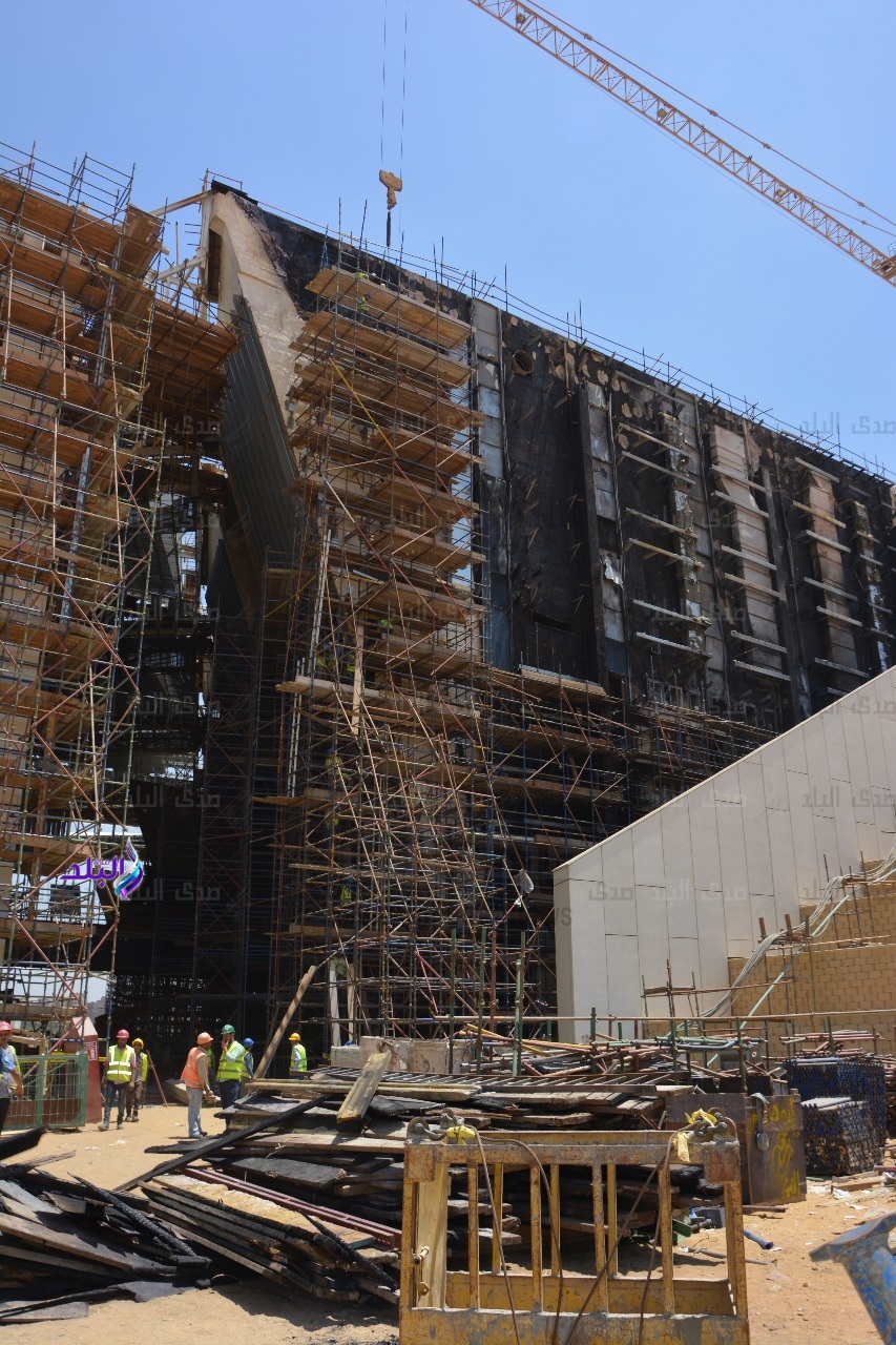 حريق المتحف الكبير