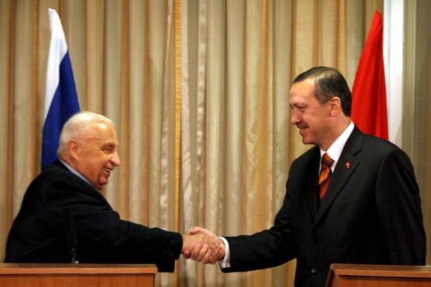 أردوغان وشارون أردوغان وشارون