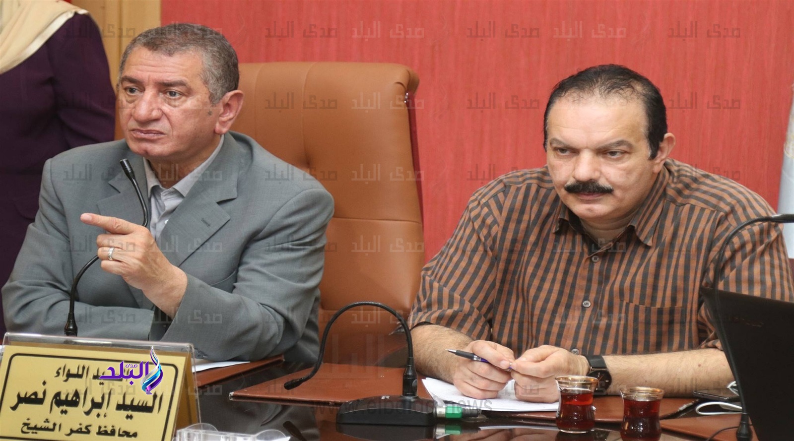 اللواء السيد نصر، محافظ كفرالشيخ