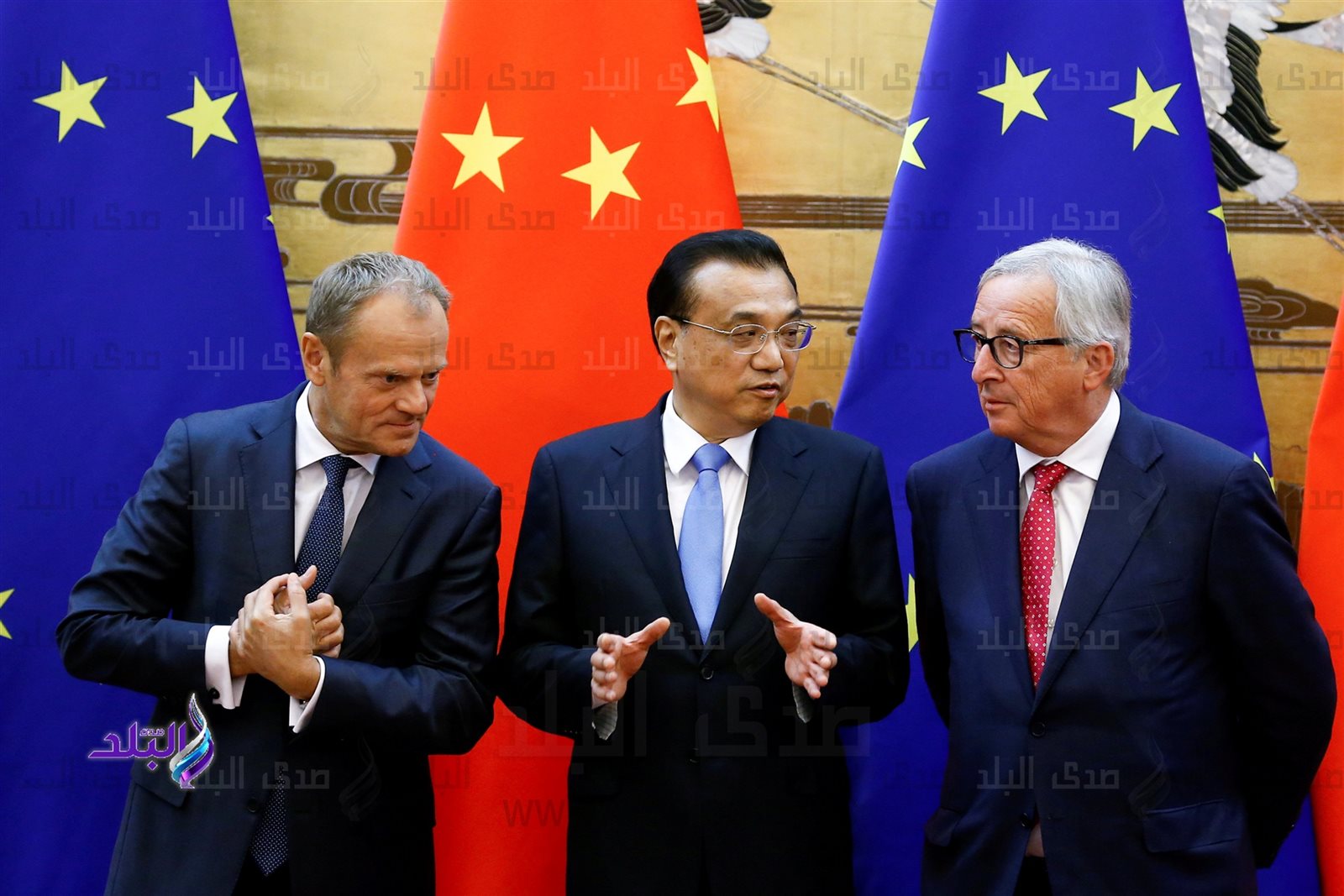 الرئيس الصيني ورئيس المجلس الأوروبي