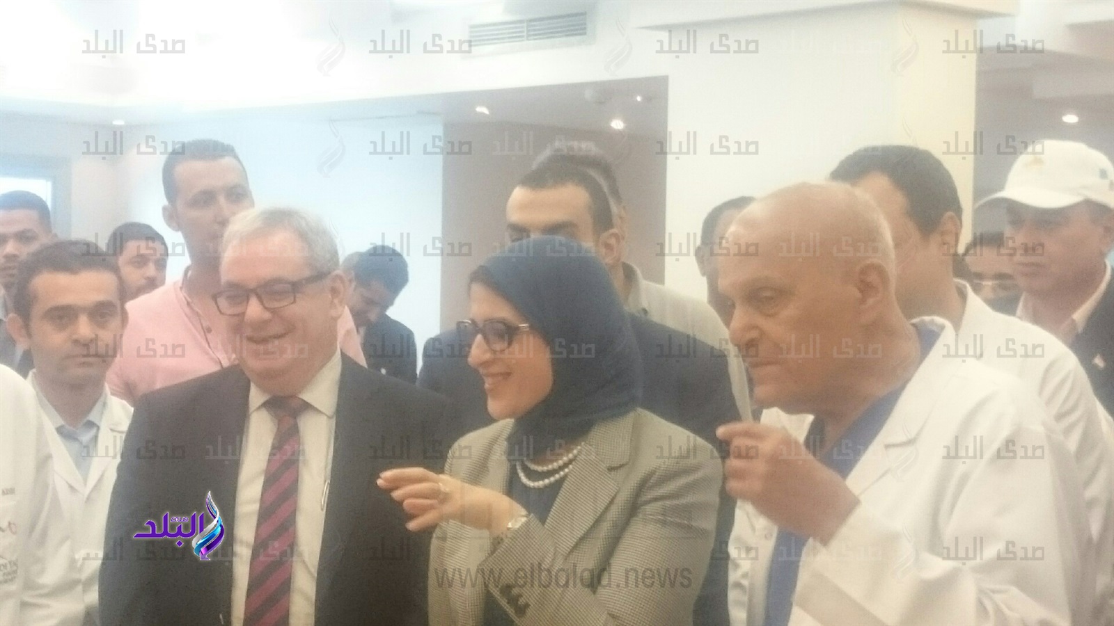 الدكتورة هالة زايد وزيرة الصحة 