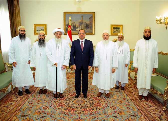 الرئيس السيسي يستقبل طائفة البهرة الرئيس السيسي يستقبل طائفة البهرة