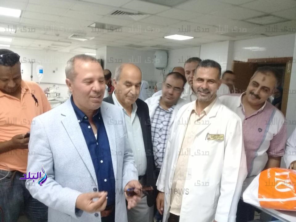 وكيل وزارة الصحة يتفقد مستشفى تمى الأمديد المركزى وكيل وزارة الصحة يتفقد مستشفى تمى الأمديد المركزى