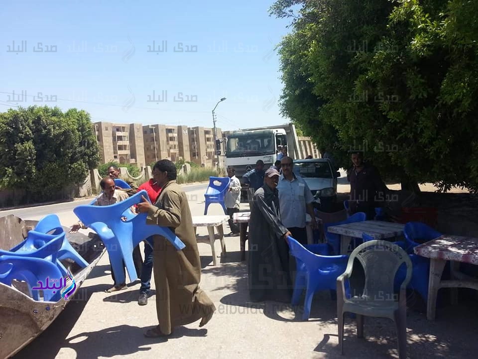 حملة لإزالة الإشغالات حملة لإزالة الإشغالات