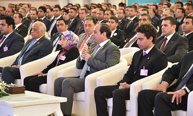الرئيس السيسي في مؤتمر الشباب الرئيس السيسي في مؤتمر الشباب
