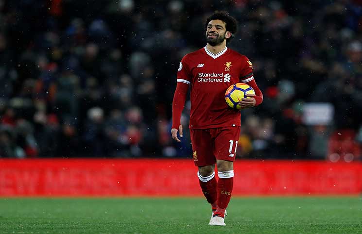النجم الدولي المصري محمد صلاح