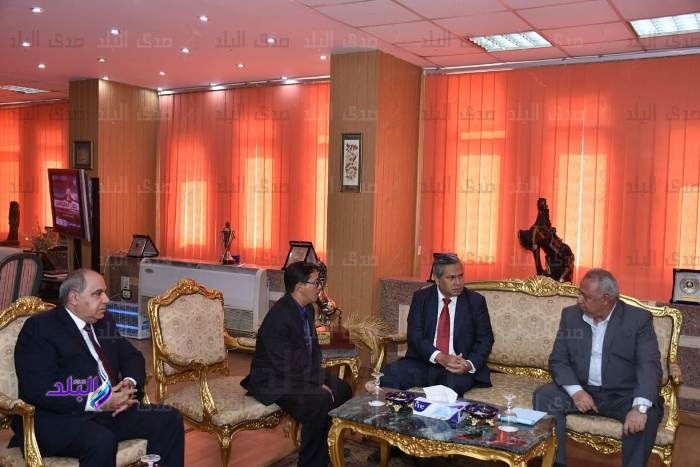محافظ الشرقية يستقبل السفير الإندونيسي بالقاهرة