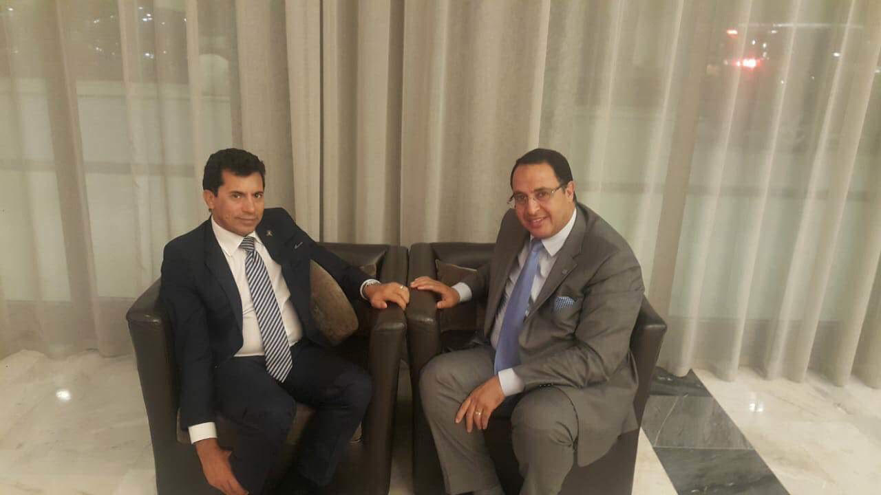 الدكتور أشرف صبحي وزير الشباب والرياضة