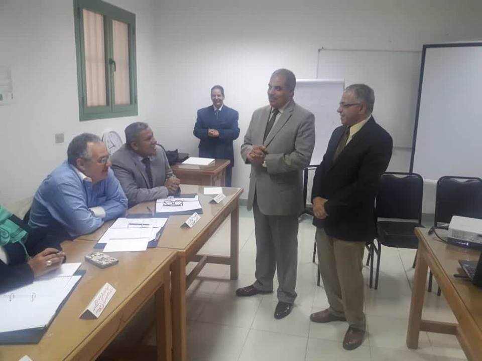 المحرصاوي وسلمان خلال الجولة 