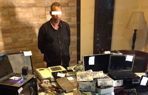 المتهم والمضبوطات