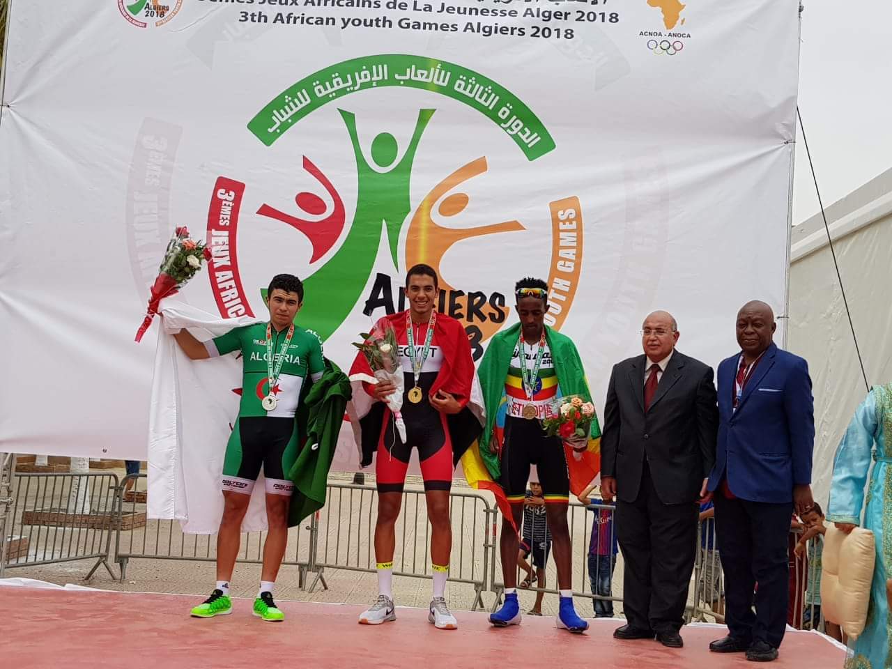 المصرى يوسف زكي يحصد ذهبية الدراجات 