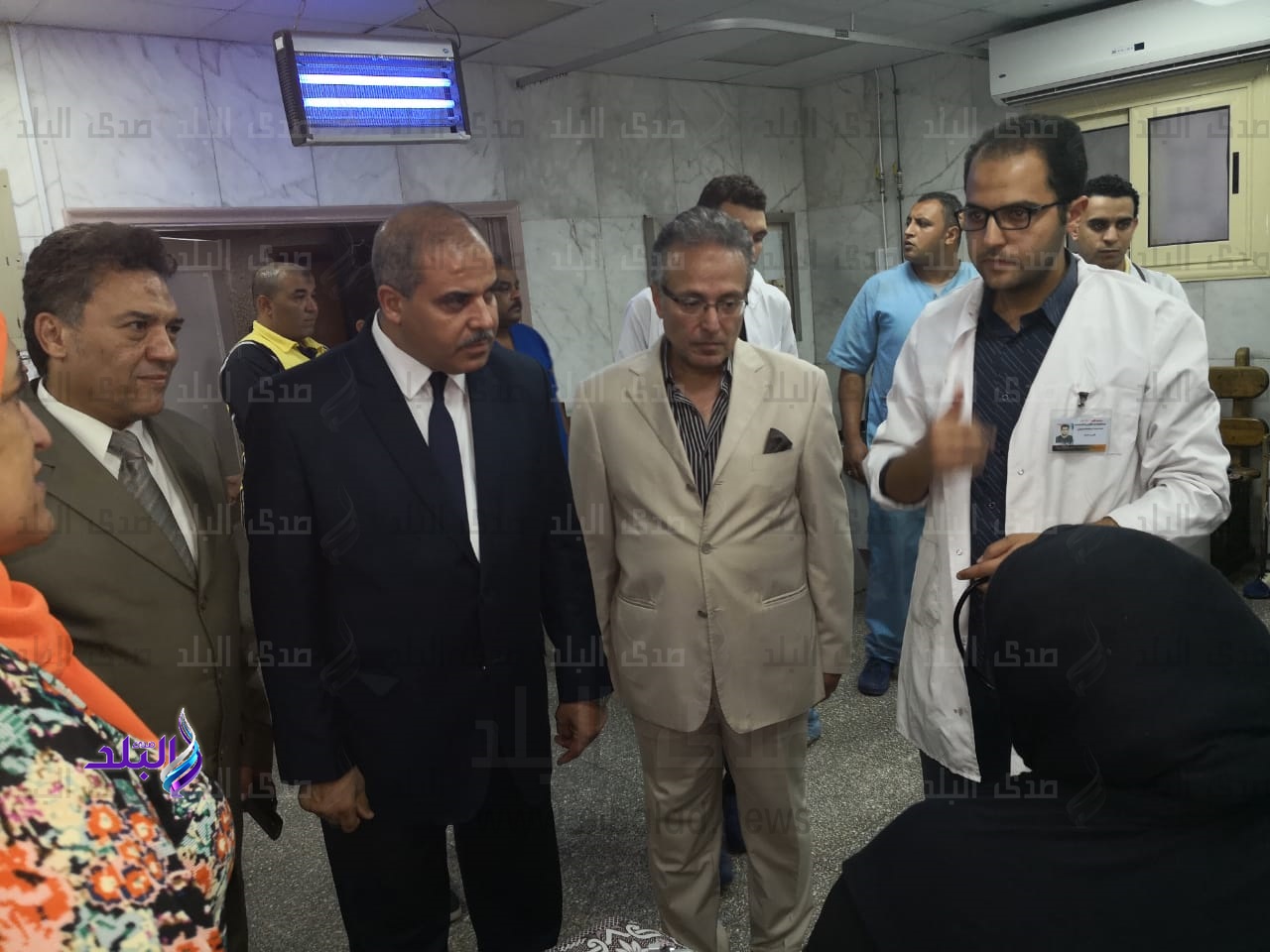 رئيس جامعة الأزهر يتفقد مستشفى باب الشعرية الجامعي