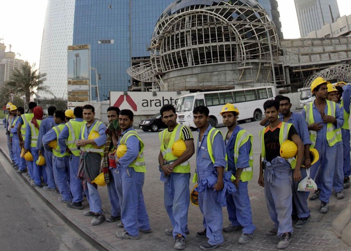 عمال هنود في قطر