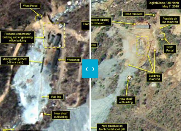 الأقمار الصناعية تكشف عن تفاصيل حول تفكيك المنشآت النووية