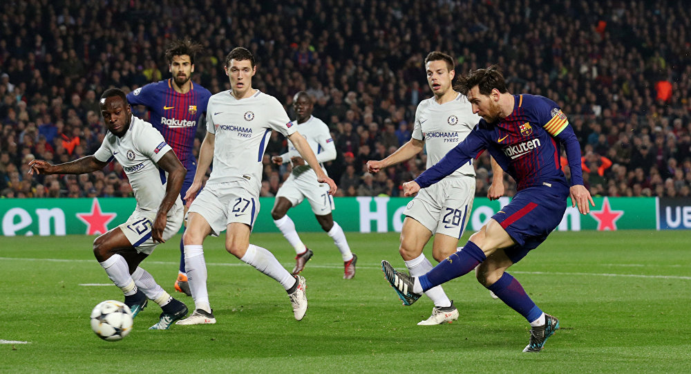 مباراة برشلونة وتشيلسي أرشيفية  مباراة برشلونة وتشيلسي أرشيفية