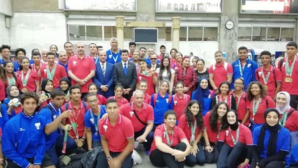 نجوم مصر فى دورة الألعاب الأفريقية 