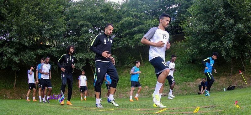 من جانب تدريبات فريق الشباب السعودي من جانب تدريبات فريق الشباب السعودي