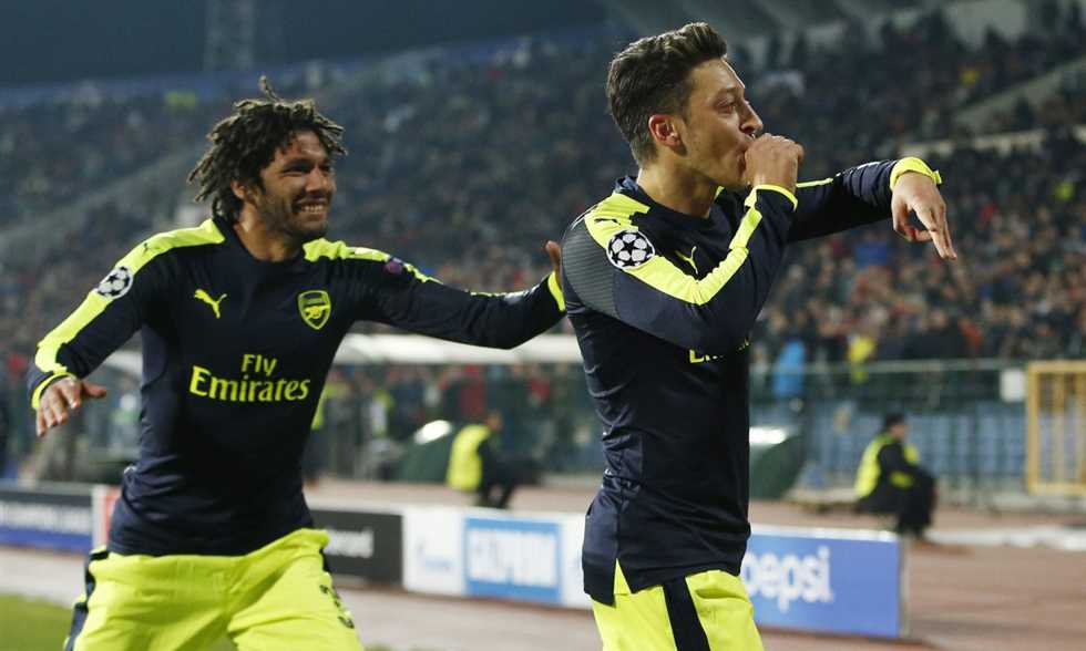 النني وأوزيل